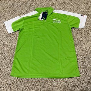 PGA Jr League Green Golf Polo Shirt Garb Inc Size Teen 13-14  New with Tags